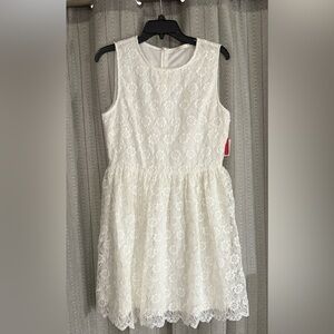Sophisticated Cream Lace Dress
